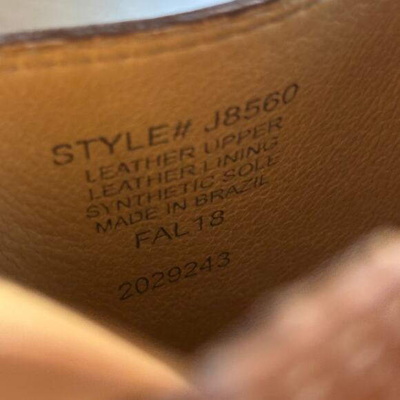 Madewell Cognac Brown Harper Leather Slip On Heeled Mules - Picture 12 of 12